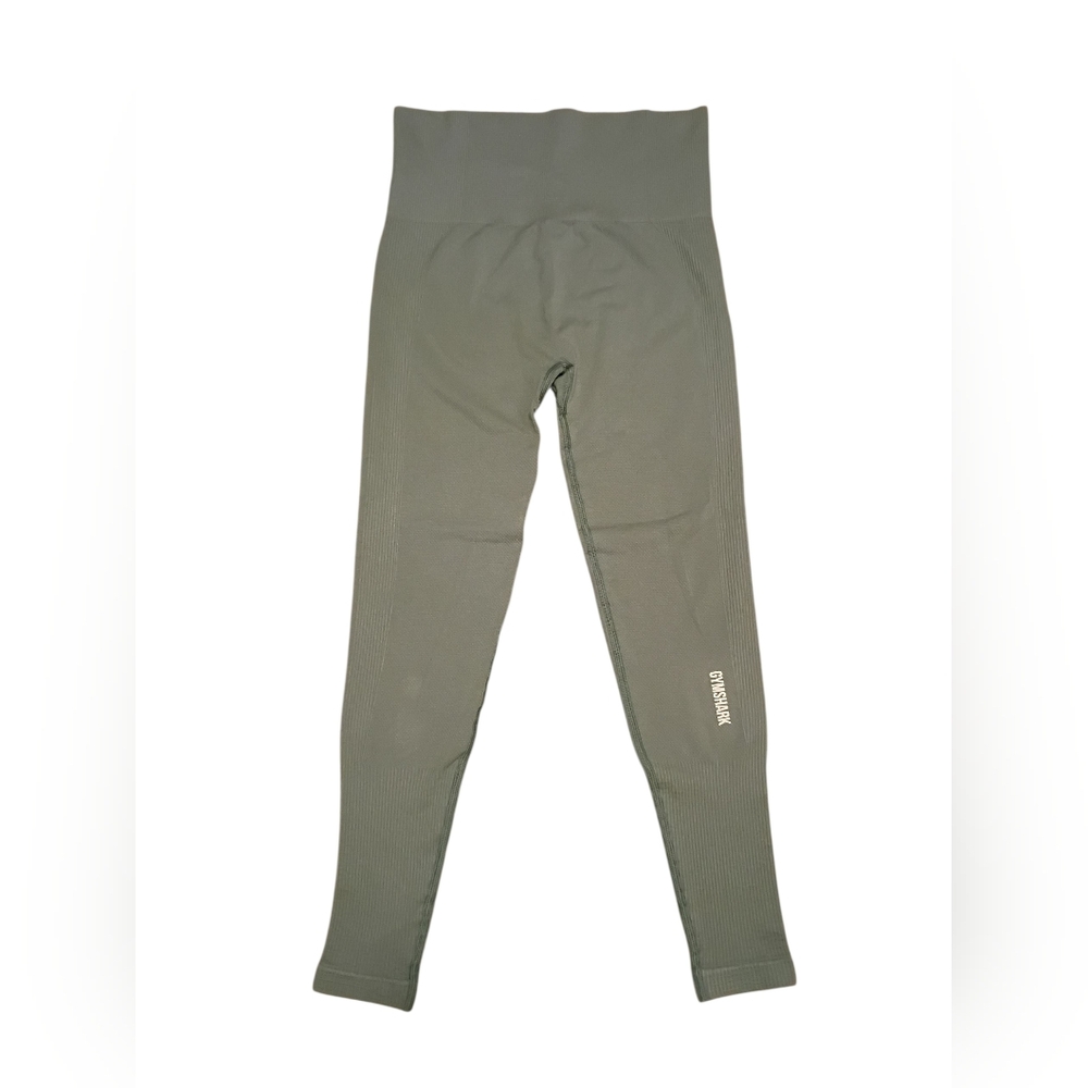 Gymshark Sage Gray Fitness Leggings for Ultimate Comfort Size Large